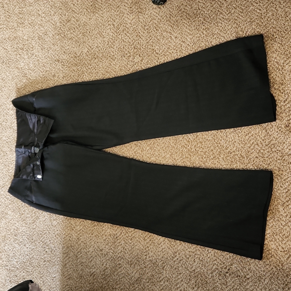 MAURICES BLACK PIN STRIPPED